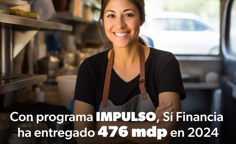 Sí Financia ha entregado 476 mdp en créditos para impulso a más de 200 empresas.