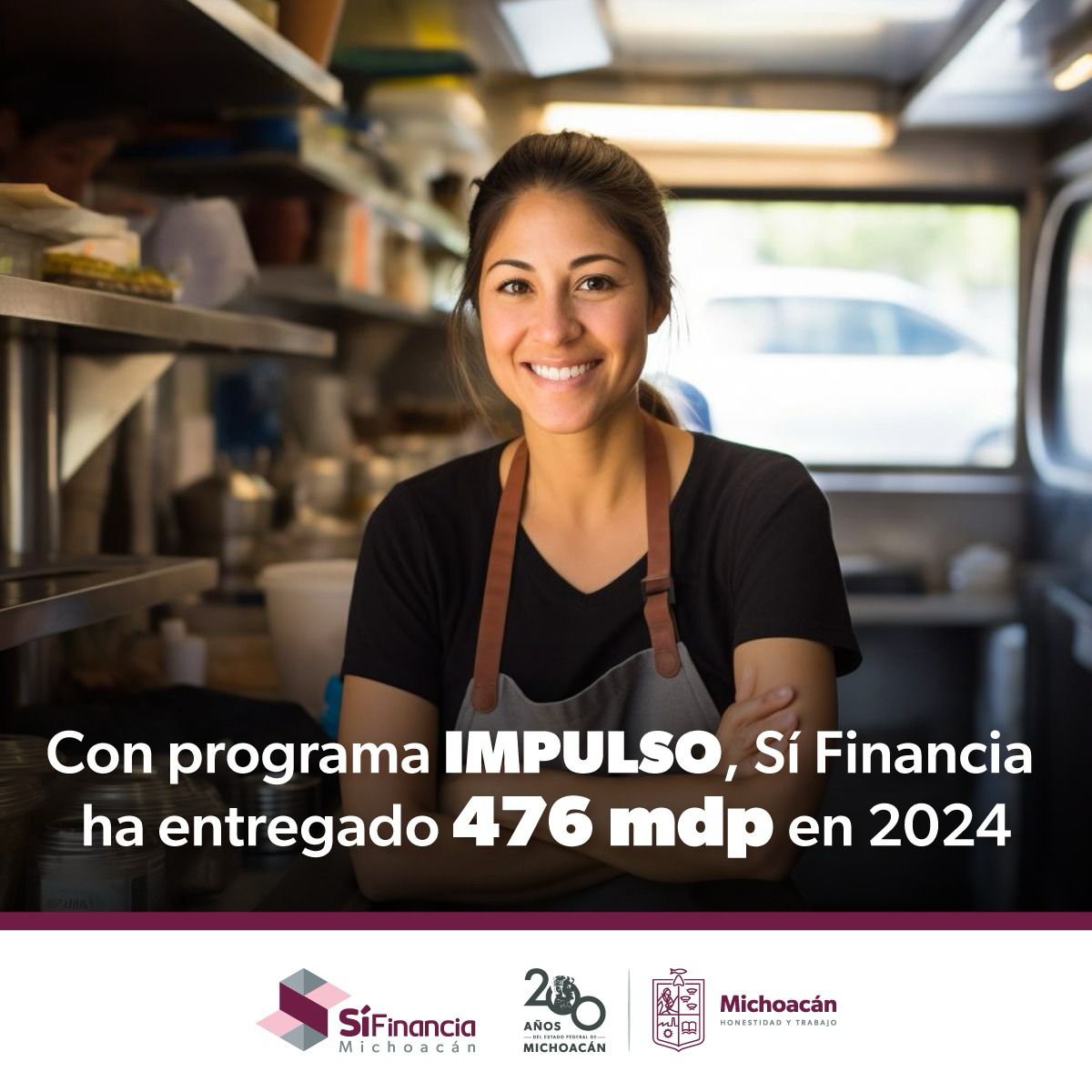 Sí Financia ha entregado 476 mdp en créditos para impulso a más de 200 empresas.