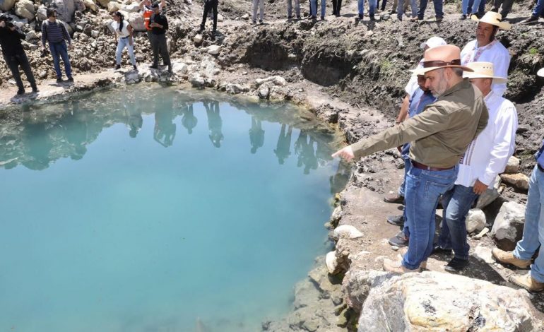 Van 15 manantiales recuperados en Uruandén para preservar el Lago de Pátzcuaro.