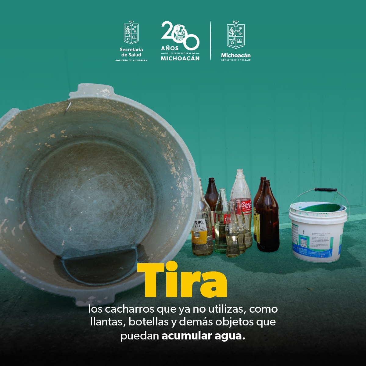 Sigue estas medidas de la SSM para protegerse del dengue.