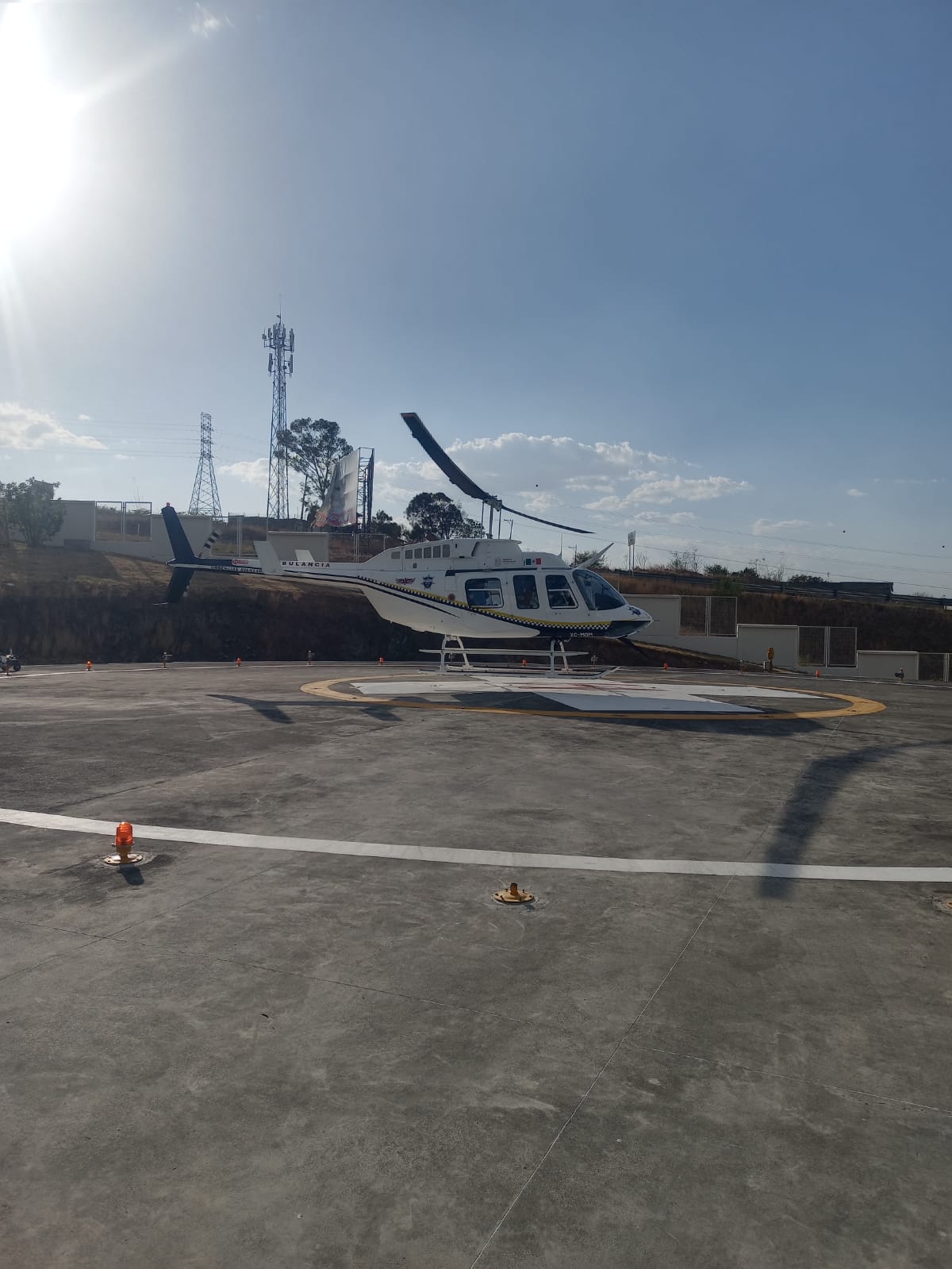 Realizados 64 servicios en ambulancia área, durante 2024: SSM.