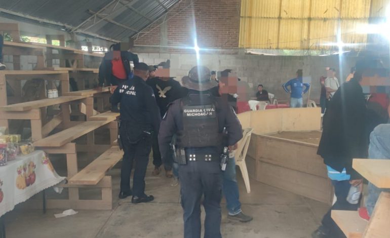 Guardia Civil desactiva palenque clandestino en Zitácuaro.