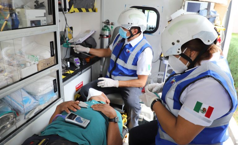 En 6 meses CRUM ha realizado más de 25 mil traslados prehospitalarios.
