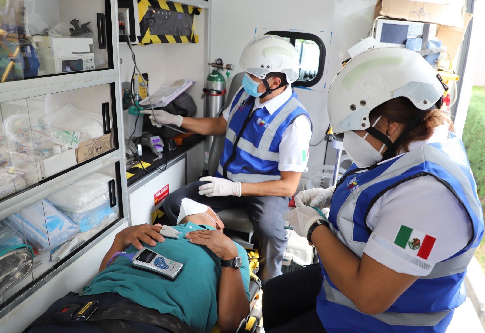 En 6 meses CRUM ha realizado más de 25 mil traslados prehospitalarios.