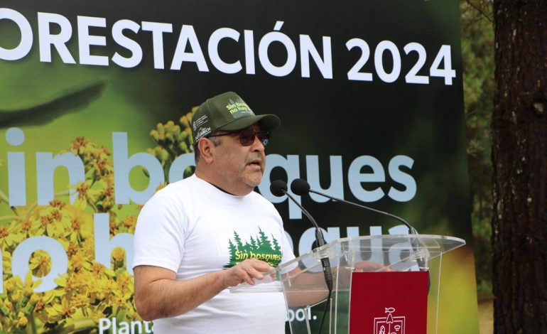José Luis Téllez Marín, asistió a la Reforestación 2024 “Sin Bosques no hay Agua” y entrega de Programa de Manejo del AVC “Rancho Viejo”.