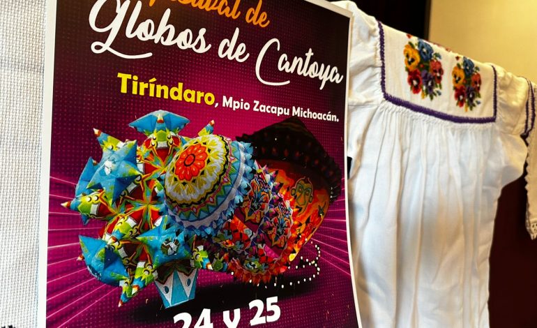 El cielo de Tiríndaro se llenará de colores con su Festival del Globo de Cantoya