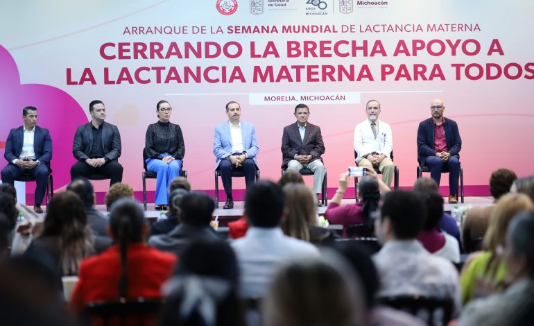 Promueve SSM lactancia materna como método exclusivo de alimentación al recién nacido