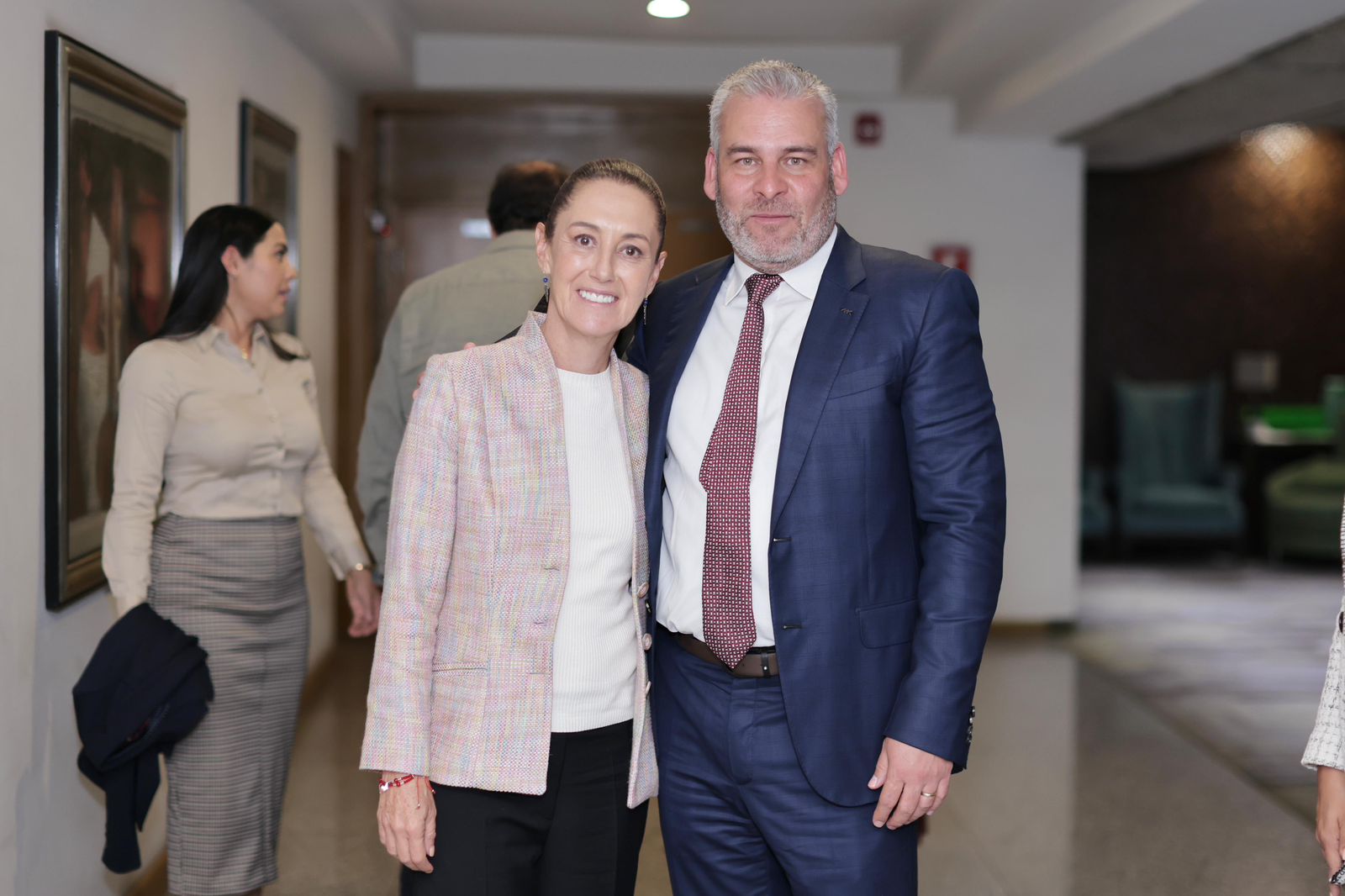 Presenta Bedolla a Sheinbaum proyectos para el desarrollo de Michoacán.