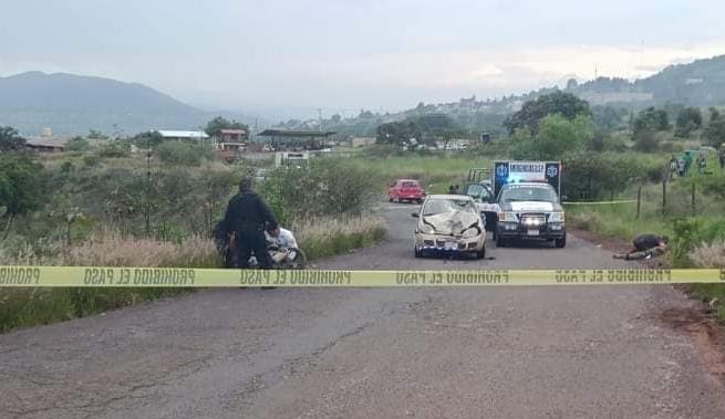 Tragedia en la carretera a Janamoro: motociclista pierde la vida en choque frontal con automóvil