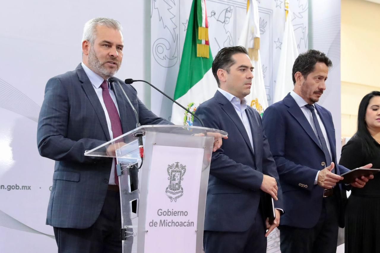 Se proyecta en Michoacán nuevo polo de desarrollo del país: Bedolla.