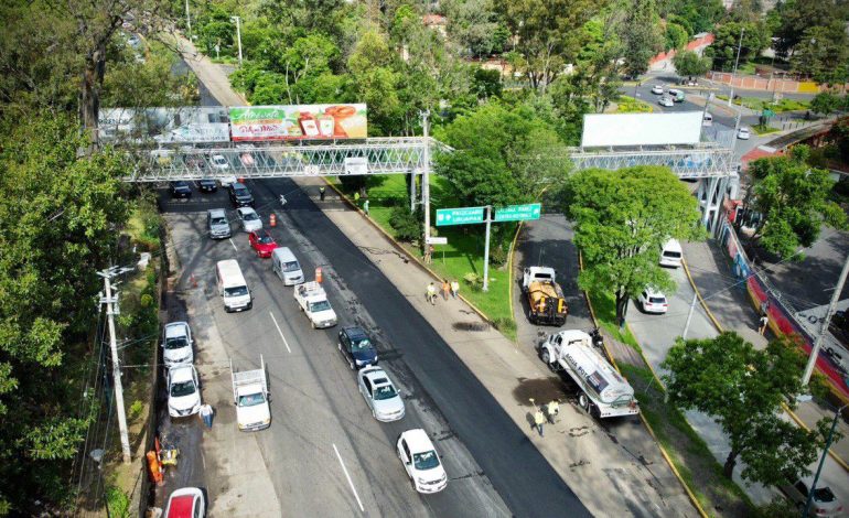 ¡Toma precauciones! SCOP realiza obras de mantenimiento en libramiento de Morelia.