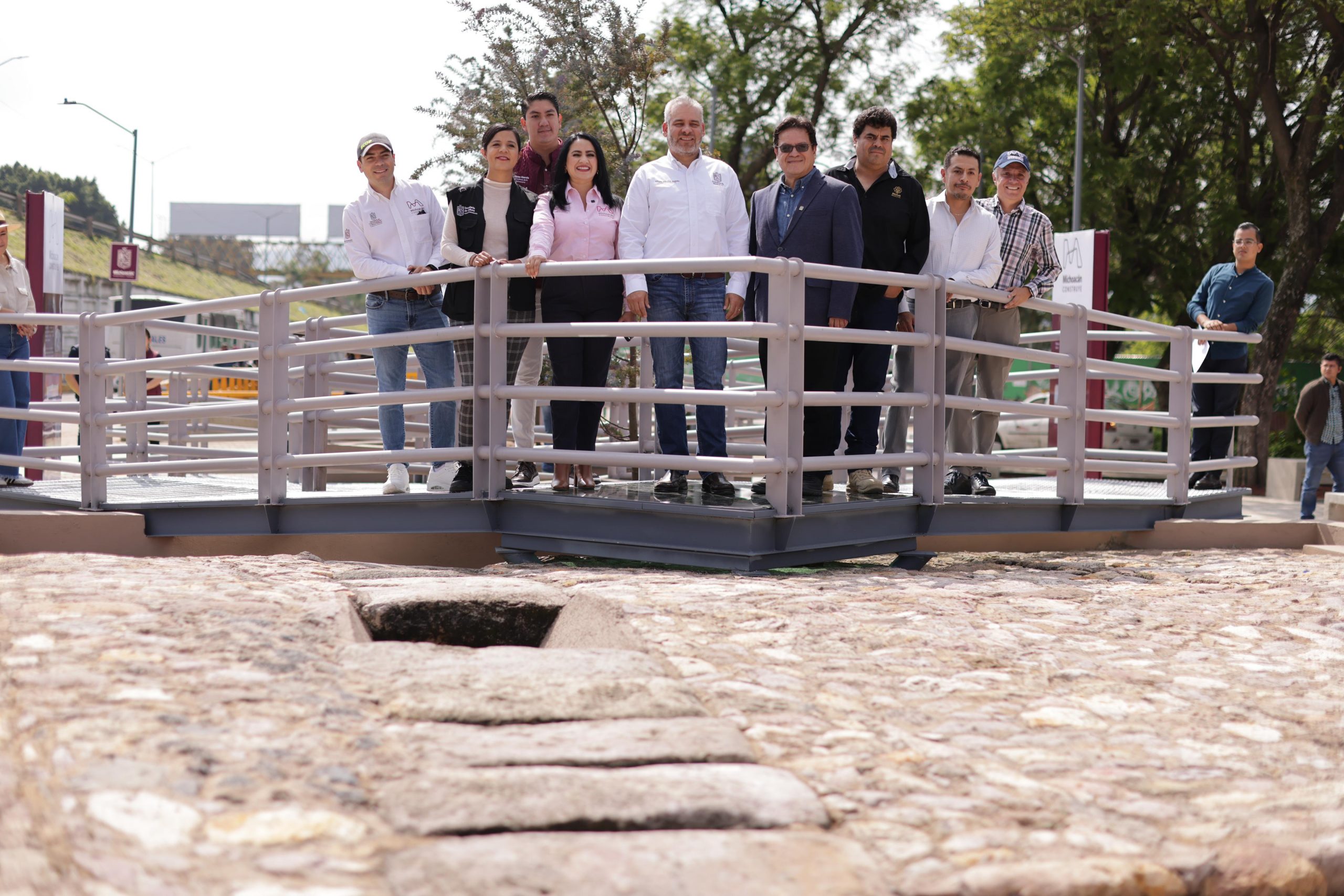 Bajopuente Morelos, espacio seguro para peatones y un testigo de la historia.