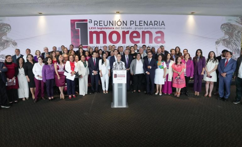 «Seremos una fracción que hará historia»: Morón.