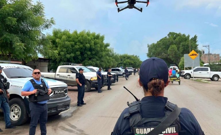 Se refuerza esquema de seguridad en Tierra Caliente: SSP.