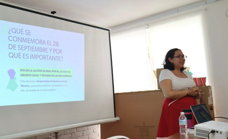 Arranca Seimujer capacitaciones sobre derechos sexuales y reproductivos