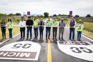 Inauguran modernización del tramo carretero La Cinta-Santa Ana Maya