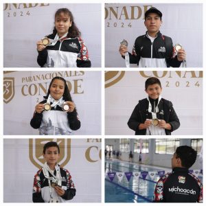 En primer día en natación Michoacán gana 17 medallas en Paranacionales Conade.