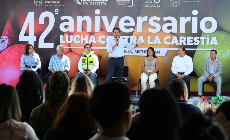 Programa contra la carestía cumple 42 años; se invertirán 10 mdp en 5 tianguis