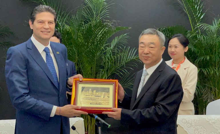 Coinciden alcaldes de Morelia y Nanning China, fortalecer el intercambio comercial