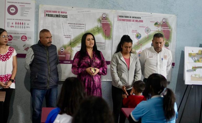 Se realiza proyecto Sendero Seguro junto a la comunidad de Jesús del Monte: Gladyz Butanda