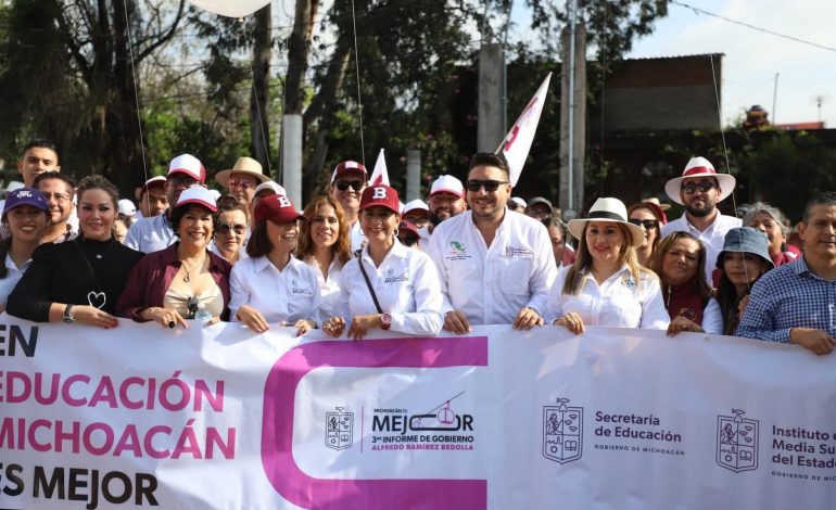 Hacer frente al abandono escolar, prioritario en la administración de Bedolla: SEE