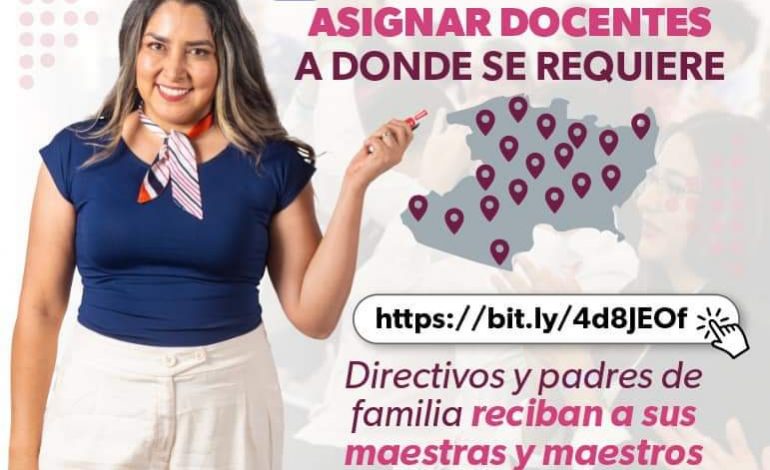 En gobierno de Bedolla se han asignado 3 mil 400 plazas a nuevos docentes: SEE