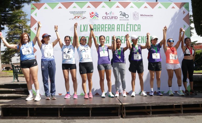 Con gran éxito, se retoma la Carrera Atlética Relevos de la Independencia