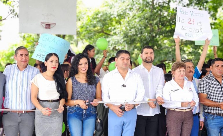 Techumbre de la Secundaria “24 de Febrero” en Huetamo ¡Ya es una relidad!