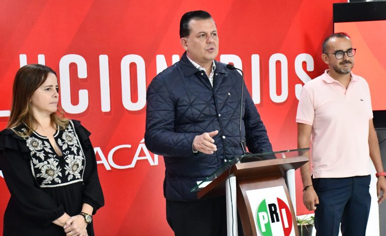 El PRI no está para saciar intereses personales: Memo Valencia