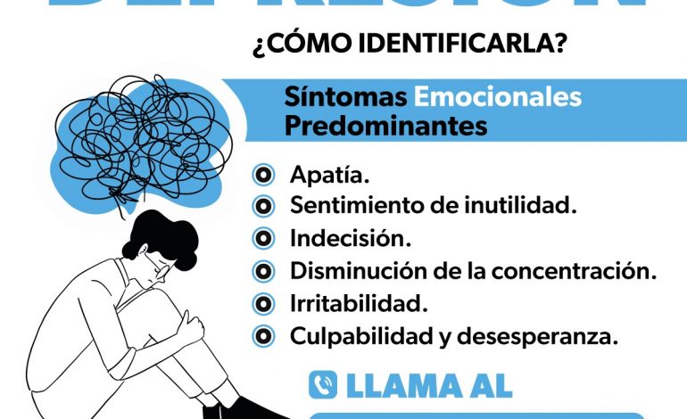 Identifica la depresión y la ansiedad para solicitar atención oportuna