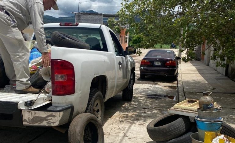 SSM anuncia recolección de cacharros en Huetamo y LC para prevenir el dengue