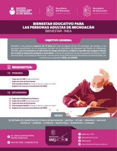 ¿Tienes más de 15 años y no terminaste la primaria o secundaria? Hazlo con este programa de la Sedebi