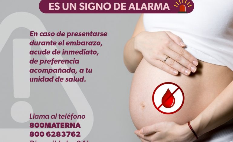Conoce los signos de las complicaciones del embarazo: SSM