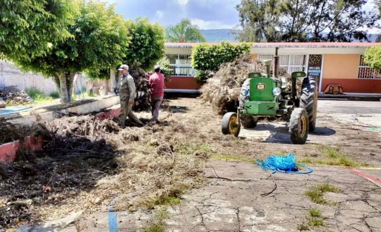 SEE atiende casos de afectación en escuelas por lluvias