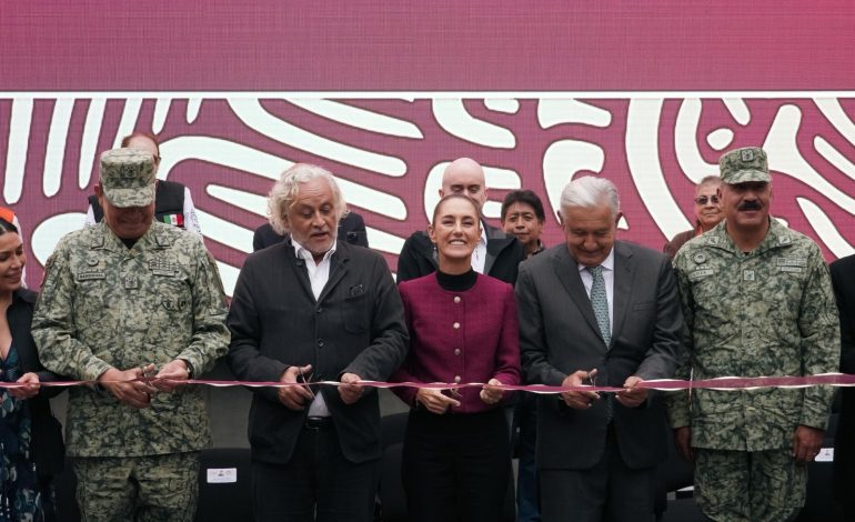 LA CULTURA Y EL ESPACIO PÚBLICO SON DERECHOS PRIORITARIOS PARA LA CUARTA TRANSFORMACIÓN: CLAUDIA SHEINBAUM.