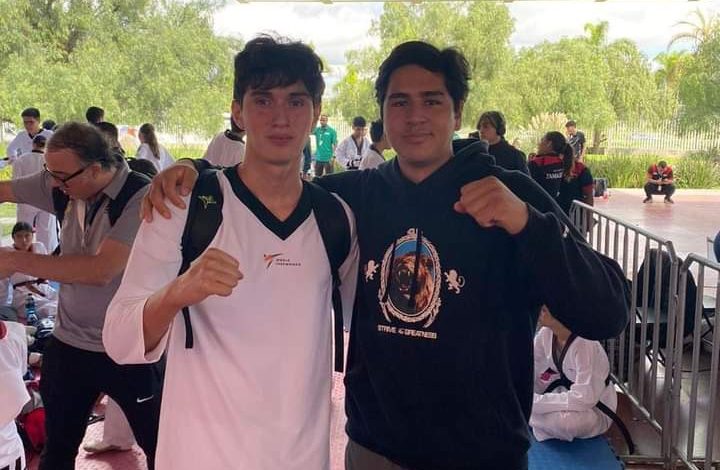 En Aguascalientes, Diego Mendoza participó en el Festival Abierto Mexicano de Taekwondo