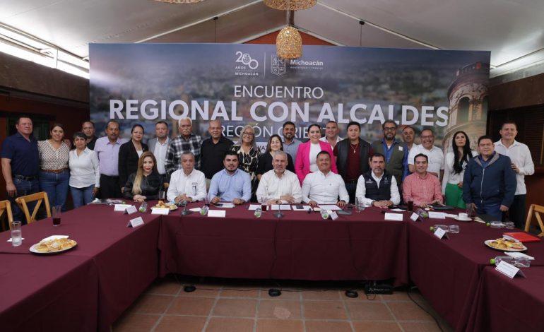 Bedolla y municipios acompañarán construcción de autopista Maravatío-Zitácuaro.