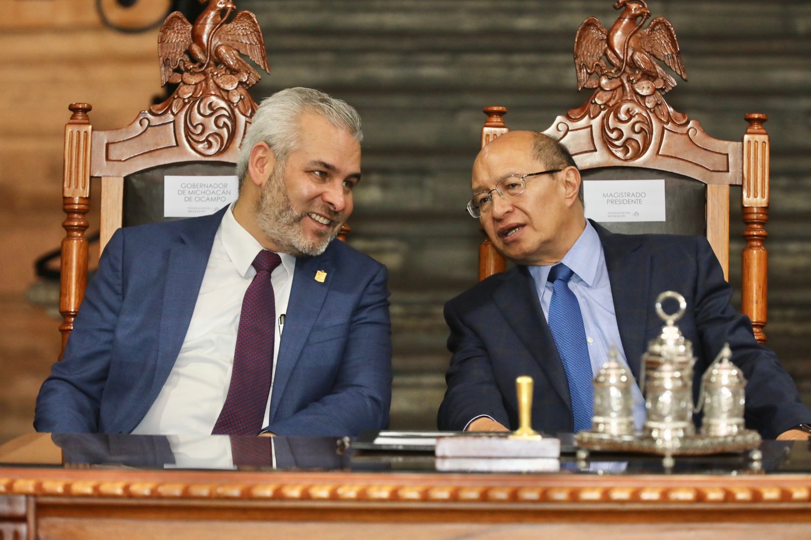 Sindicato del Poder Judicial del Estado reconoce apertura de Bedolla para trabajar la reforma