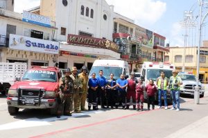 Se realizó simulacro sísmico, recordando a las victimas de los terremotos de 1985 y 2017.