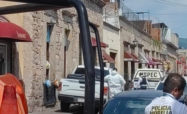 Tatuador asesinado en el Centro Histórico de Morelia.