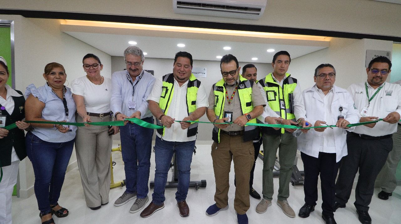 Entrega y supervisa IMSS Michoacán acciones de rehabilitación en el HGZMF No. 12 de Lázaro Cárdenas