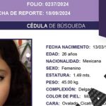 Localiza Fiscalía General  a mujer de 26 años, reportada como desaparecida en Morelia