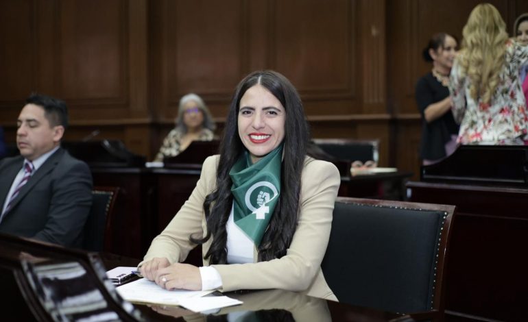 Hoy, las michoacanas ganamos en derechos, autonomía y dignidad: Diputada Bugarini