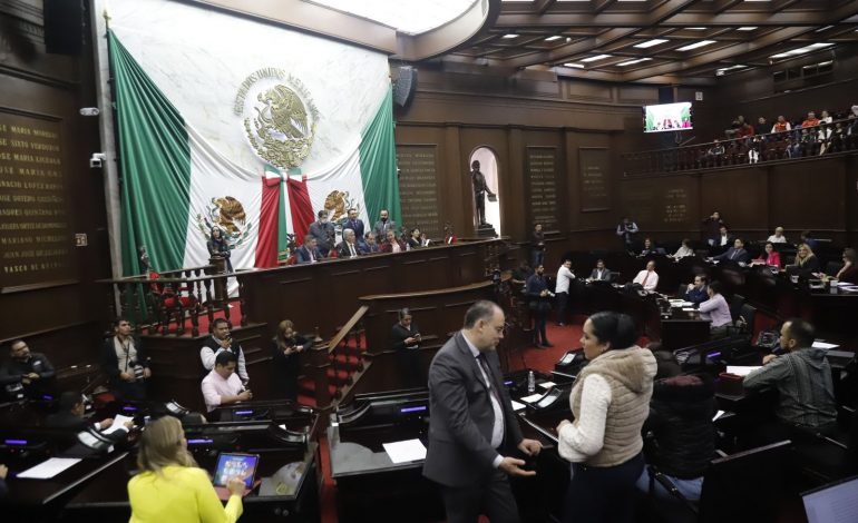 Congreso de Michoacán aprueba Reforma Constitucional en Materia Energética