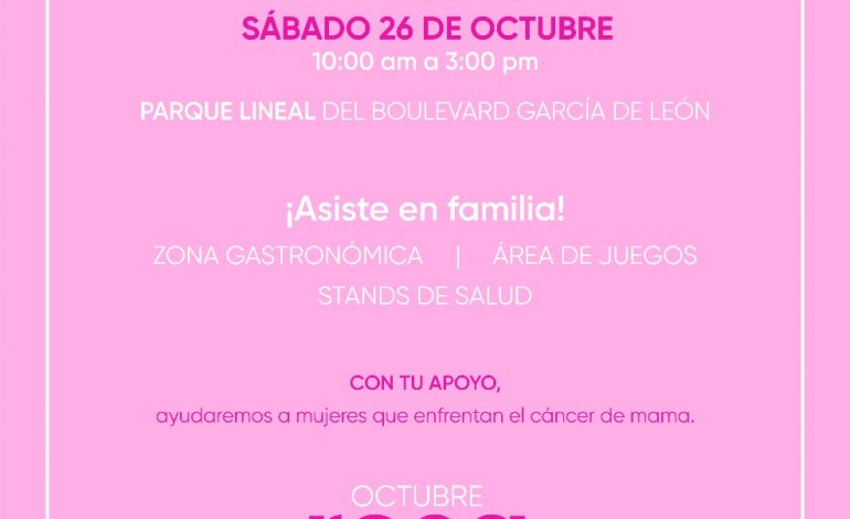 DIF Morelia invita a segunda edición de la Feria Rosa con causa y ofrece vales de mastografía gratuita