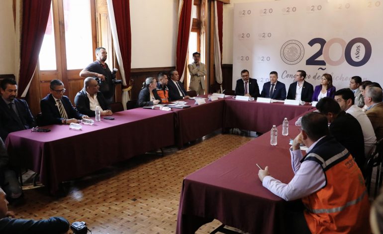 SSP y diputados locales fortalecen lazos de trabajo a favor de la paz
