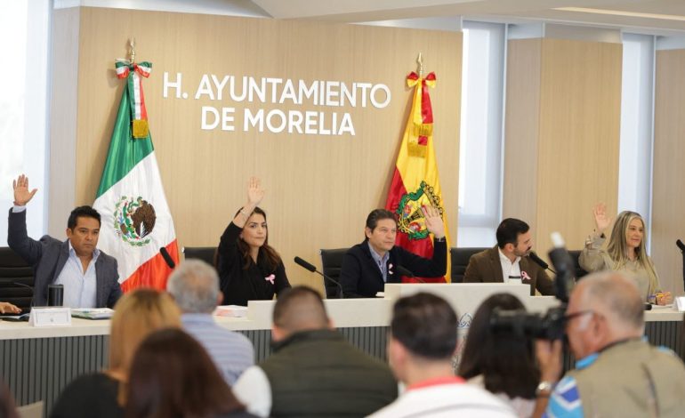 Ayuntamiento de Morelia aprueba expedición de convocatorias a elecciones de Jefes de Tenencia