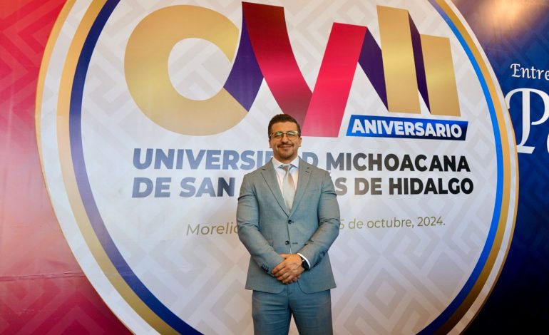 Desde el Congreso de Michoacán impulsaré el desarrollo y progreso de la Universidad Michoacana: Toño Mendoza