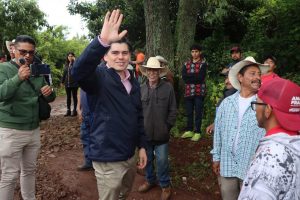 Arranca Toño Ixtláhuac tercera etapa del entubamiento de canal de riego en favor de distintas comunidades