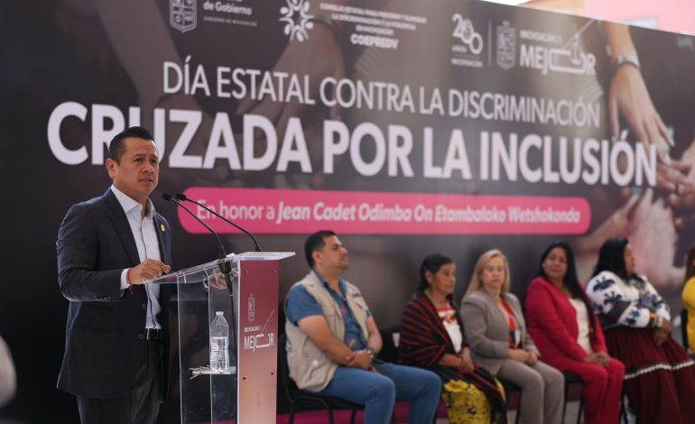 Inclusión, una necesidad que promueve el Gobierno de Michoacán: Torres Piña